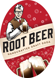 Root Beer Float Sticker Waterproof Vinyl Sticker Soda Sticker