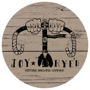 Historic Brewing Co. Joy Ryed tap handles label.