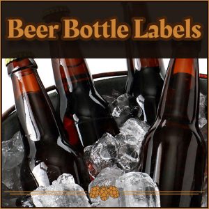 Beer Bottle Labels.