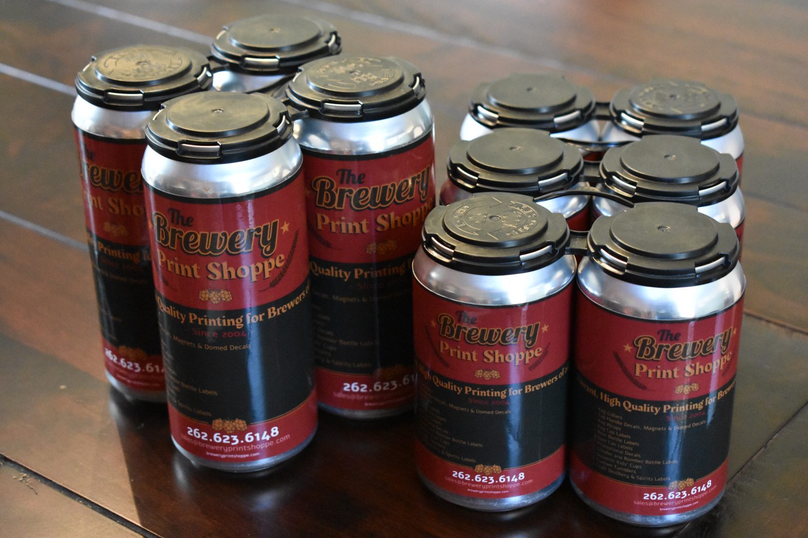 Discounted Beer Can Label Pricing Full Color 2 Day Turnaround