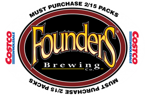Founders Brewing Co. label.