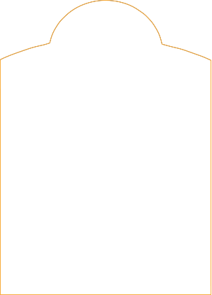 Bubble top rectangle label (5.8489" x 4.188" SS).